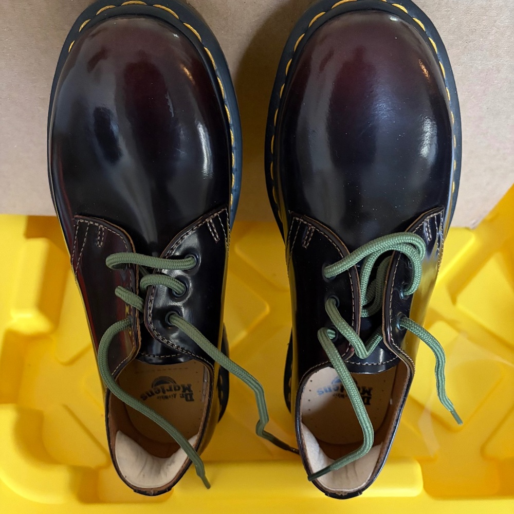 Dr. Martens Women's 1461 LIMITED EDITION X The Clash Arcadia Leather 38 RARE!